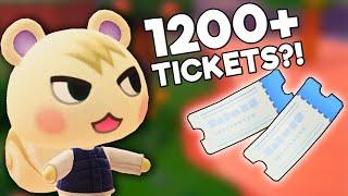 1,200+ TICKETS for MARSHAL?!  Animal Crossing DREAMIE HUNTING