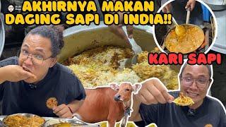 BANTAI MENU SAPI DI INDIA!! PERTAMA KALI MAKAN SAPI DI INDIA!! LANGSUNG KALAPAN!!