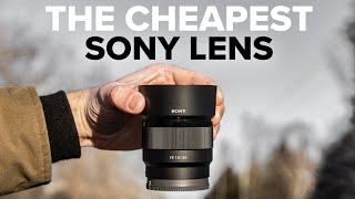 Sony 50mm F1.8 - You can’t go wrong for this price