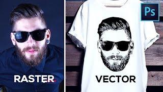 How to Convert Raster Image into Vector in Photoshop