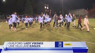 Guilford Lady Vikings clinch trip to the first IHSA Girls State Flag Football Tournament