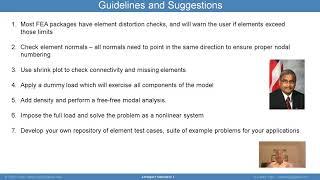 Aerospace Structures I -  18. Top Lessons Learned in Finite Element Analysis of Aircraft Structures