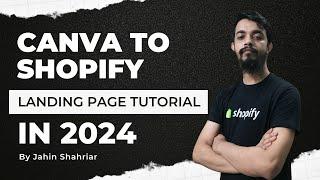 Canva to Shopify Landing Page Tutorial