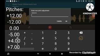 How to make g major on android