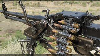 .50 cal machine gun type w85 heavy machine gun live Firing in heavy gun range