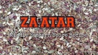 Za'atar - GEWÜRZMISCHUNG aus dem Nahen Osten und Nordafrika