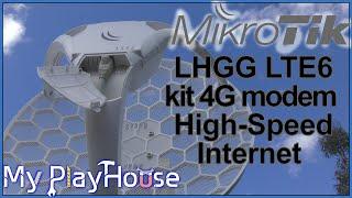 First Internet - Mikrotik LHGG LTE6 4G Router on My Mountain - 1270
