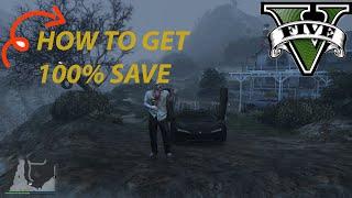 HOW TO GET 100% SAVE IN GTA 5 ENHANCED