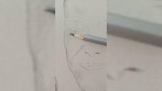 #Малювання портрета простим олівцем/#Drawing a portrait with a simple pencil