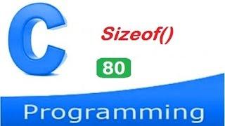 sizeof operator in c programming