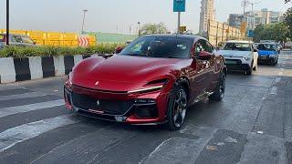 SUPERCARS IN MUMBAI - Ferrari Pursangue, Mustang GT, Porsche , BMW M4