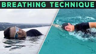 How To Breathe When Swimming For Beginners - Freestyle Breathing Drills - How To Swim