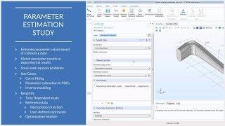 How to Perform a Parameter Estimation Study in COMSOL®