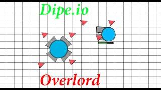 diep.io(дайп.ио)Качаем Overlord(45лвл) и тащим всех и вся