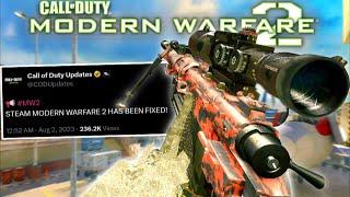 THEY FIXED STEAM MODERN WARFARE 2.. is it safe to play?