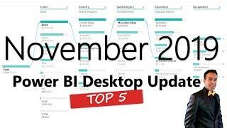 Power BI Update: Top 5 New Features! November 2019