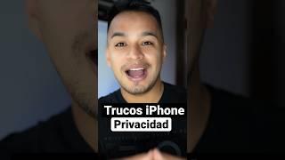 Prueba este truco de privacidad para tu iPhone 