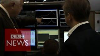 Russian rouble in free-fall - BBC News