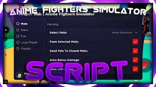 Roblox Anime Fighters Simulator Script / Hack (Auto Farm, Infinite Yens, Stars Luck) *PASTEBIN*