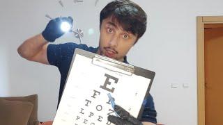 ASMR Fastest Eye Exam Ever | 2024