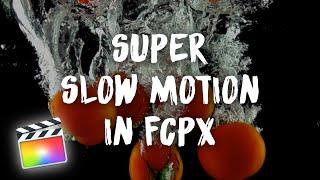 Super Slow Motion in Final Cut Pro Using Optical Flow | FCPX Tutorial