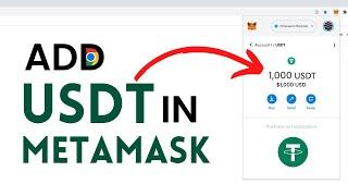 How to Add USDT in Metamask - Add USDT Token on Ethereum or Polygon Chain