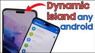 How to Get Dynamic Island IPhone 14 on Android | Turn Android To iOS