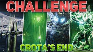 Crota's End Full Challenge Mode Run (All Challenge Mode Encounters) | Destiny 2 Season of the Witch