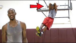 Dunk League CHAMP Chris Staples UNSEEN Dunks!