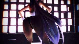 【 MMD R-17 】Pole Dance HAKU