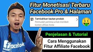 Fitur Baru Facebook || Cara Menambahkan Tautan Produk Di Postingan FB Pro & Halaman