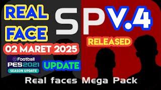 PES 2021 SP Football Life: Real Faces Update 04 -02- Mar 2025