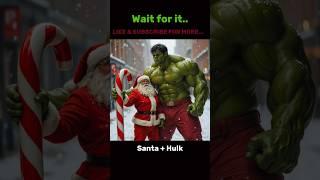 #viral I Created a Marvel Santa Claus Hybrid Using AI #christman #fusion #aihybrids #yt #shorts #yog