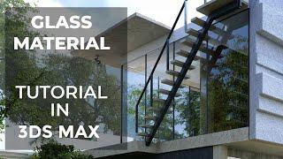HOW TO MAKE VRAY  EXTERIOR GLASS MATERIAL TUTORIAL IN 3DS MAX