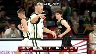 Hayden Jones - New Zealand - 2024 FIBA U17 World Cup Highlights