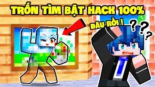 SAMMY THỬ THÁCH TRỐN TÌM BẬT HACK 100% SIÊU KHÓ TRONG MINECRAFT