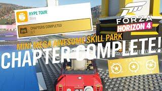 FH4 LEGO Hype Tour Mini Mega Awesome Skill Park 3 STARS