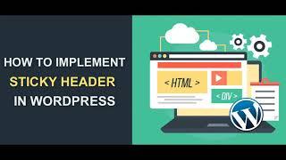 How to have a sticky Header on your website | Easy WP Plugin | MyStickyMenu Issue resolved
