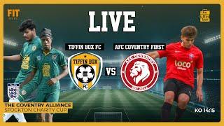 Tiffin Box FC vs AFC Coventry First | Stockton Charity Cup | LIVE