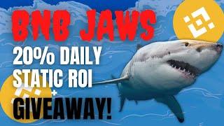 BNB JAWS Review | Earn 20% Daily Static ROI