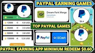 Dream Park Merge Game॥Earn Paypal Money By Playing Games In 2024॥New Paypal Earning App Today 2024