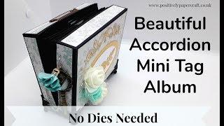 Gorgeous Accordion Mini Tag Album Tutorial!