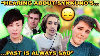 xQc LEARNS about Sykkuno's PAST! Ludwig GOT SAD hearing about Sykkuno's HIGHSCHOOL LIFE! BRO TALK!