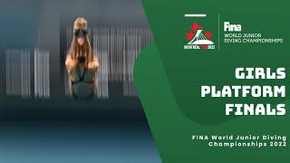 LIVE | Diving | FINALS | Girls (16-18 Years old) | Platform | World Junior Championships 2022