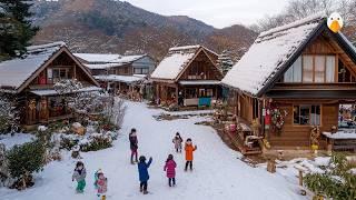 Snow Town, China Asia’s Most Beautiful Winter Fairytale Town at -30°C (4K UHD)