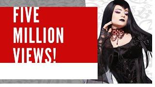 5 million views! Celebrating 40 Years of Goth Style on World Goth Day