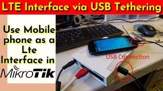 How to Use Mobile Phone Tethering as a Modem in Mikrotik & share the Internet on Local Area | iTinfo