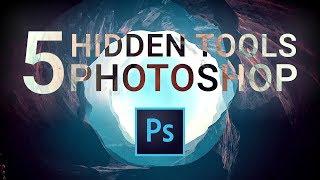 5 Hidden Tools In Photoshop Everyone Must know! [ HINDI ]