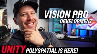 Get Started With Unity visionOS PolySpatial Tools! (Apple Vision Pro Development)