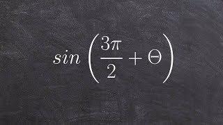 Simplifying an expression using the sum formula for sine